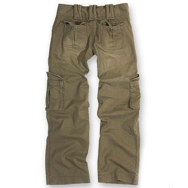 Штаны женские SURPLUS LADIES TROUSERS Surplus Raw Vintage Washed olive, 34 (Олива) Тактические - изображение 2