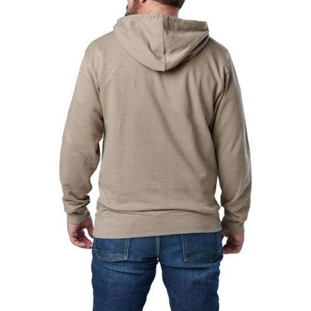 Худи 5.11 Tactical Topo Legacy Hoodie 5.11 Tactical Badlands Tan XL (Загар бесплодных земель) - изображение 2