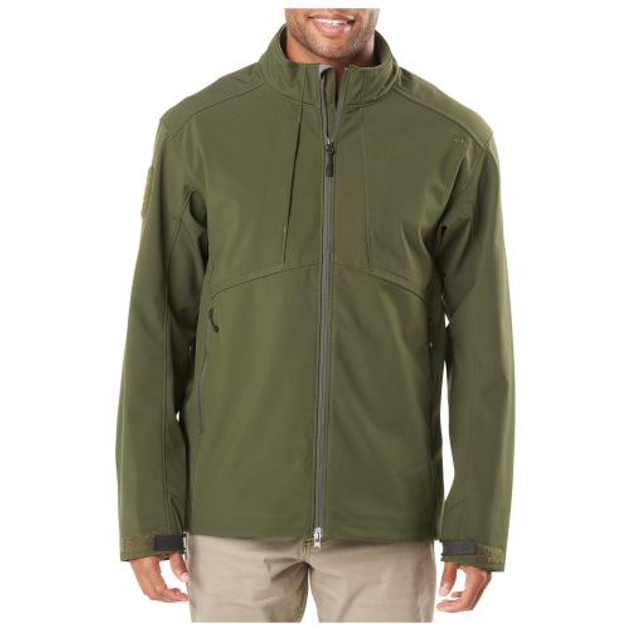 Куртка для штормовой погоды Sierra Softshell 5.11 Tactical Moss 2XL (Мох) - изображение 1
