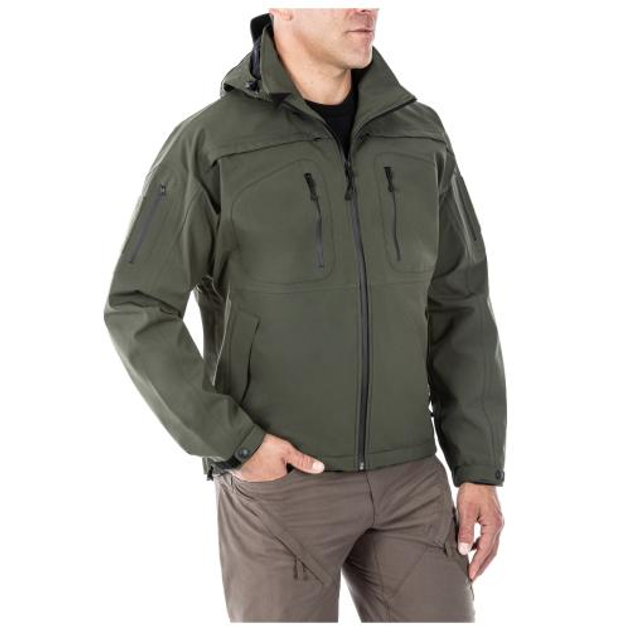 Куртка для штормовой погоды Tactical Sabre 2.0 Jacket 5.11 Tactical Moss S (Мох) Тактическая - изображение 2