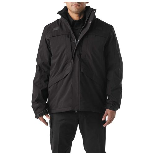 Куртка демисезонная 5.11 Tactical 3-in-1 Parka 2.0 Tactical Black 4XL (Черный) Тактическая - изображение 1