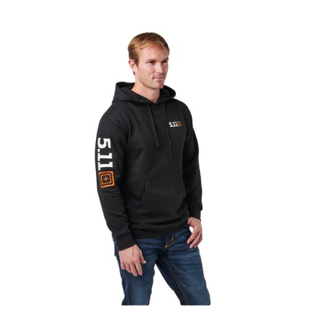 Худі 5.11 Tactical Legacy Hoodie 5.11 Tactical Black S (Чорний) - зображення 1