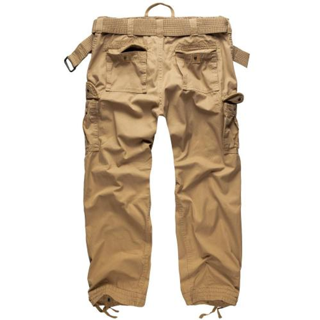 Штаны SURPLUS PREMIUM VINTAGE TROUSERS Surplus Raw Vintage Beige, 5XL (Бежевый) Тактические - изображение 2