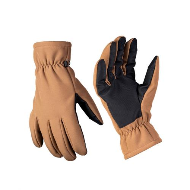 Перчатки Sturm Mil-Tec Thinsulate Softshell Gloves Sturm Mil-Tec Dark Coyote XL (Темный койот) Тактические - изображение 1