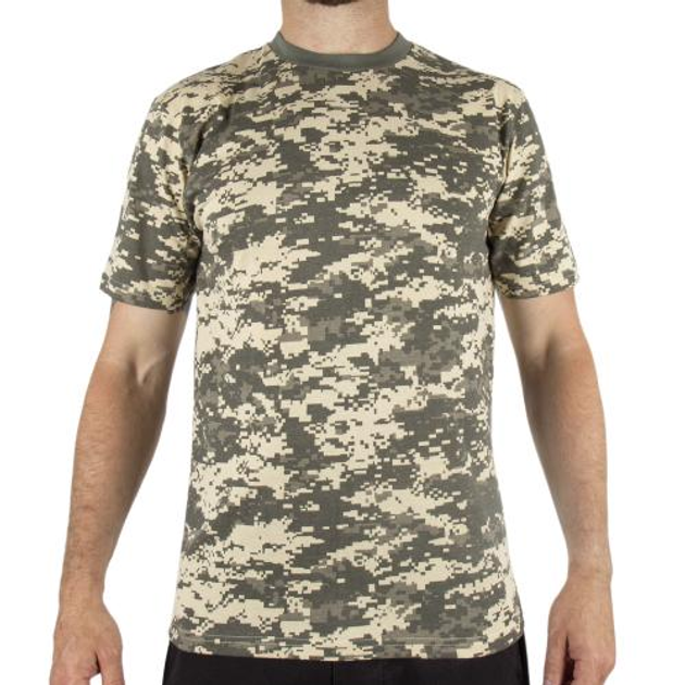 Камуфляжна футболка Sturm Mil-Tec Camouflage AT-DIGITAL S (Каммуфляж) Тактична - зображення 1