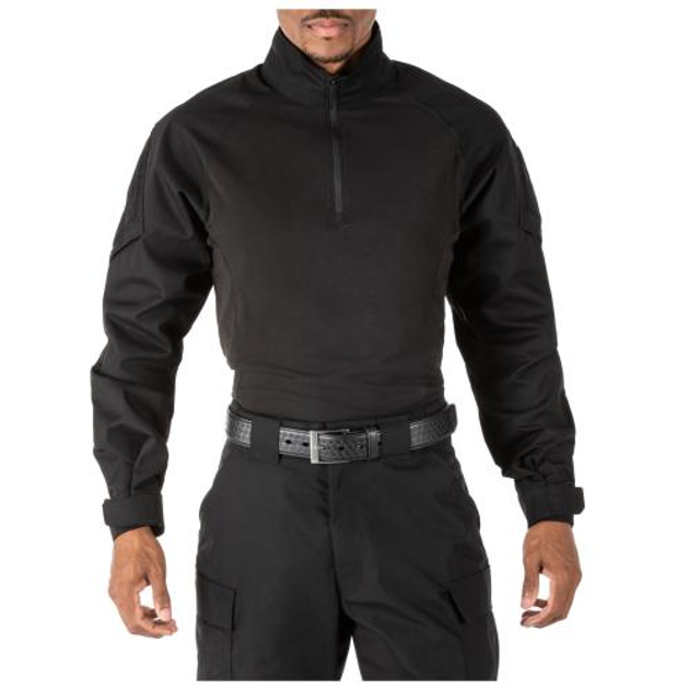 Сорочка под бронежилет 5.11 Tactical Rapid Assault Shirt 5.11 Tactical Black, XL (Черный) - изображение 1