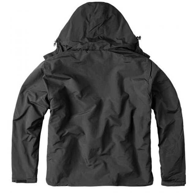 Куртка Surplus Zipper Windbreaker Raw Vintage Black 2XL (Черный) - изображение 2