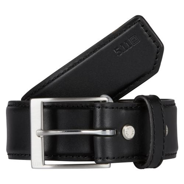 Пояс шкіряний 5.11 Tactical Leather Casual Belt 5.11 Tactical Black 3XL (Чорний) - зображення 1