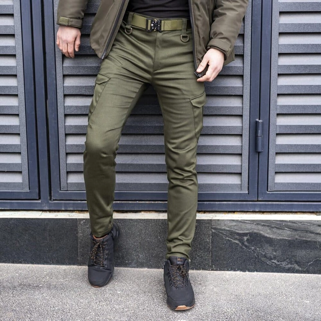 Брюки-карго Pobedov trousers Tactical ЗИМА Хаки XL PNcr1 424XLkh - изображение 1