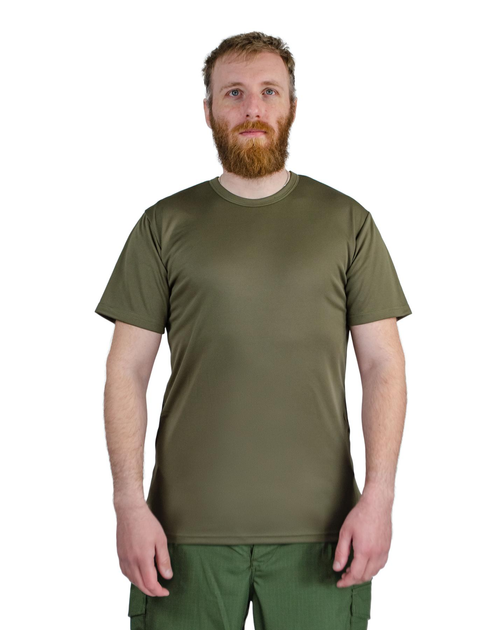 Тактична футболка кулмакс хакі Military Manufactory 1012 S (46) - зображення 1
