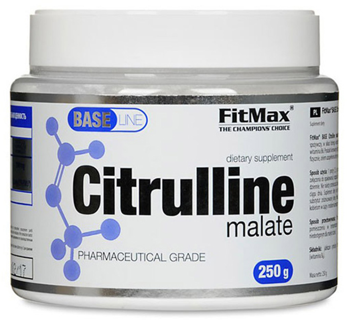 Цитрулін малат FitMax Base Citrulline Malate 250 г (5907776170829) - зображення 1