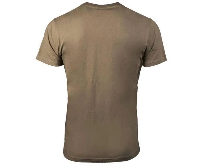 Тактична чоловіча футболка Mil-Tec Stone - Coyote Brown Розмір L - зображення 2