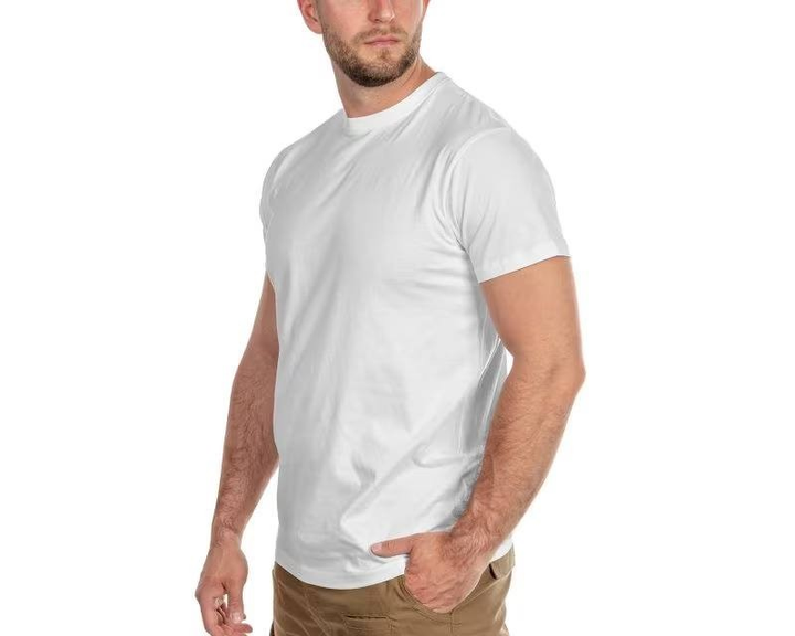 Тактична чоловіча футболка Mil-Tec Stone - White Розмір L - зображення 2