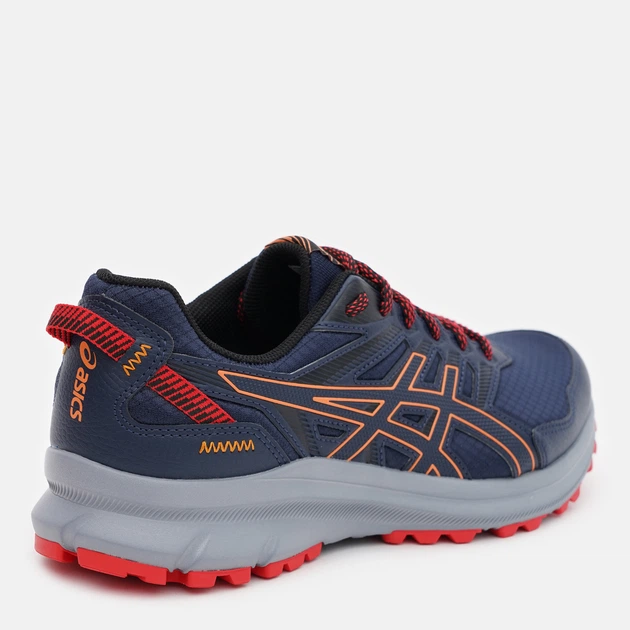 Buty do biegania męskie ASICS Trai Scout 2 1011B181-404 41.5 26 cm Granatowy/Brzoskwiniowy (4550456282889) - obraz 5
