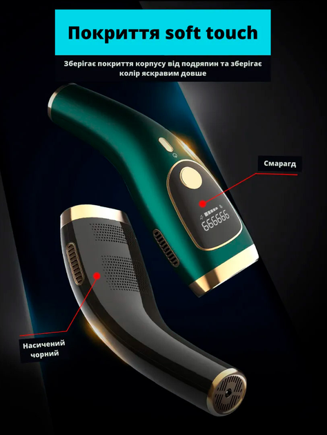 Фотоэпилятор Inspire Sapphire XM-L011Bk - изображение 5