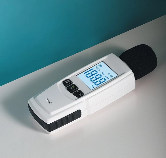 Инструмент для измерения шума Duka Decibel Meter FB1 Шумомер – фото ...