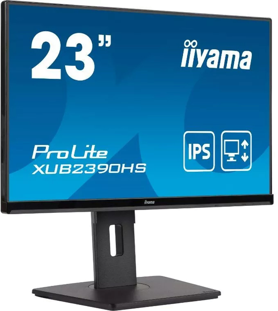 Monitor 23" iiyama XUB2390HS-B5 - obraz 2