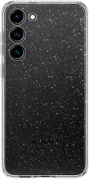 Акция на Панель Spigen Liquid Crystal Glitter для Samsung Galaxy S23 Crystal Quartz от Rozetka