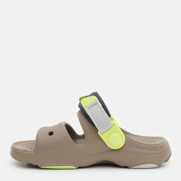 Дитячі сандалії для хлопчика Crocs Classic All-Terrain Sandal K 207707-2F9 28-29 (C11) Хакі/Різнокольоровий (196265255863) - зображення 3
