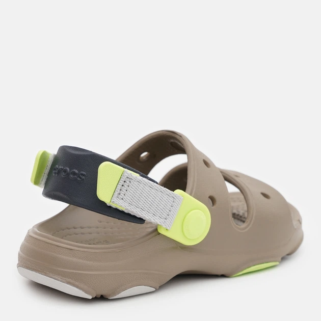 Дитячі сандалії для хлопчика Crocs Classic All-Terrain Sandal K 207707-2F9 28-29 (C11) Хакі/Різнокольоровий (196265255863) - зображення 4