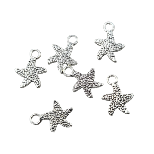 Подвески Finding Кулон морская звезда Античное серебро 11 мм x 16 мм - Фото 1 Подвески Finding Кулон морская звезда Античное серебро 11 мм x 16 мм - изображение 1