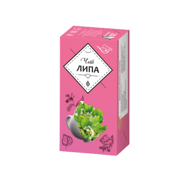 Чай из цветения липы Наш Чай пакетированный 20 шт×1 г - изображение 1