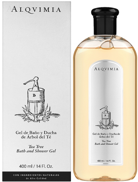 Гель для душу Alqvimia Tea Tree Bath And Shower Gel 400 мл (8420471011657) - зображення 1