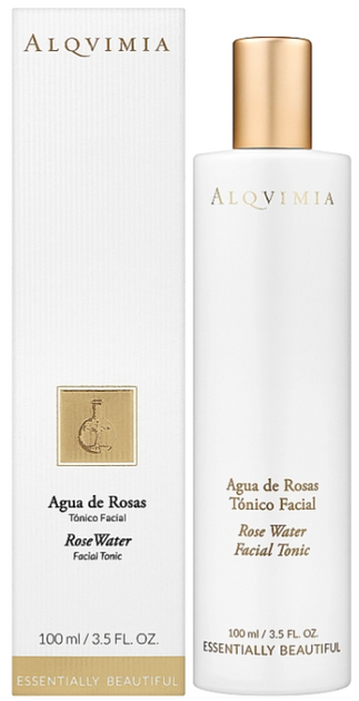 Tonik do twarzy Alqvimia Rose Water Facial Tonic 100 ml (8420471013200) - obraz 1