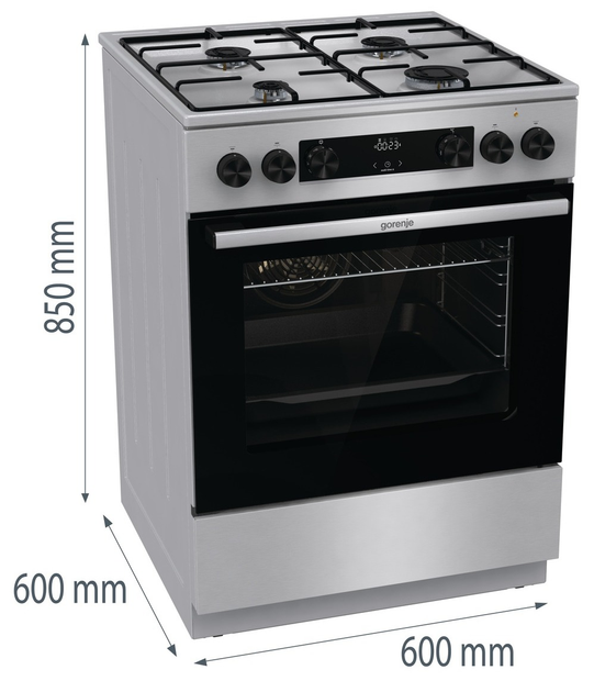 Плита комбинированная Gorenje GKS6C70XJ - изображение 14