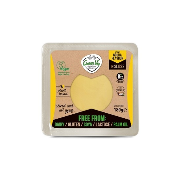 Купить Сыр Green Viie растительный Гауда, нарезной, 180г от продавца ...