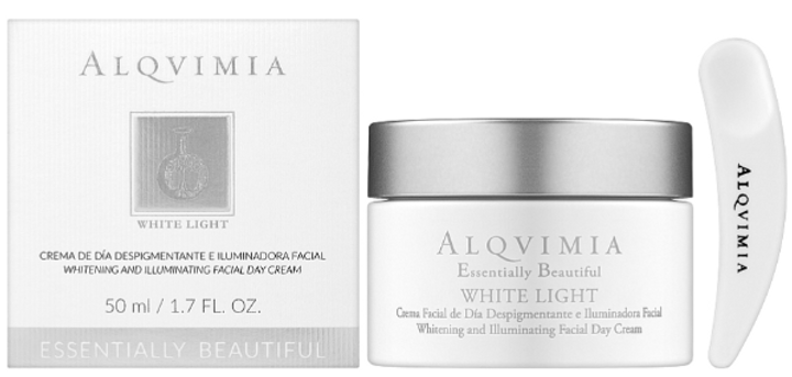 Крем для обличчя Alqvimia Essentially Beautiful White Light Whitening and Illuminatung Day Cream 50 мл (8420471012166) - зображення 1