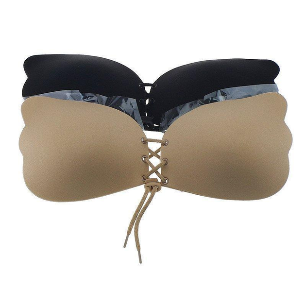Бюстгальтер-невидимка Fly Bra силіконовий Розмір В Беж від продавця ...