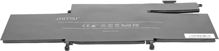 Bateria Mitsu do laptopów Apple MacBook Pro 13 11,34V 6330mAh (5903050373139) - obraz 2