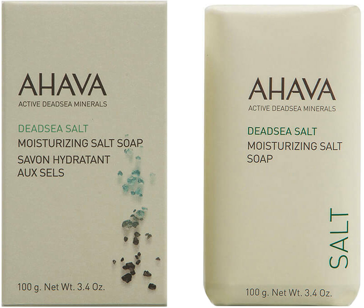 Ahava Nawilżające mydło solne z Morza Martwego 100 g (697045153053) - obraz 1