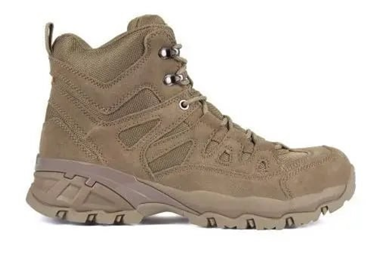 Ботинки мужские Mil-Tec Trooper Squad Койот 46 демисизонная обувь влагозащитная и теплоизоляционная с двухшаровой литой подошвой повседневная - изображение 2
