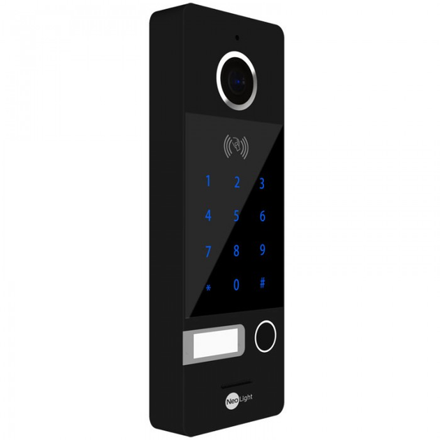 Видеопанель со считывателем NeoLight Optima ID Key HD Black, 2Мп – фото ...