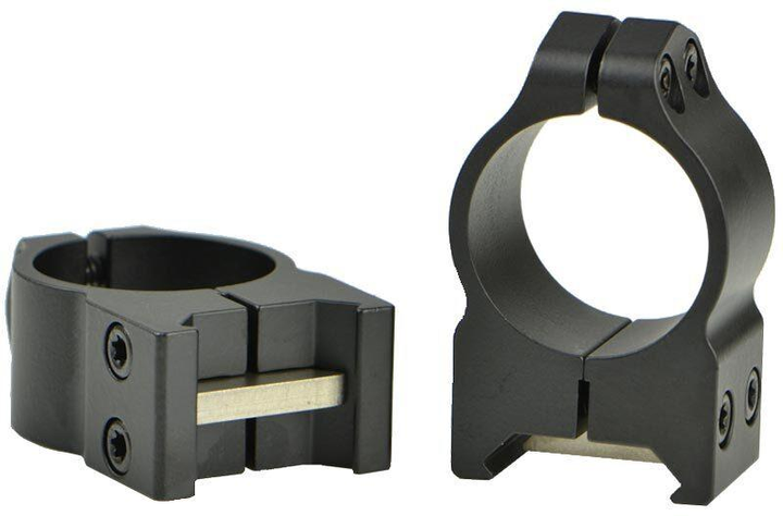 Кільця Warne Maxima Fixed Rings. d - 25.4 мм. Medium. Weaver/Picatinny - зображення 1