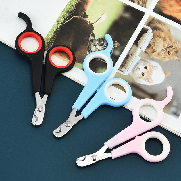 Когтерез для собак и кошек, 11,5*6,2 см, в розовом цвете от продавца ...