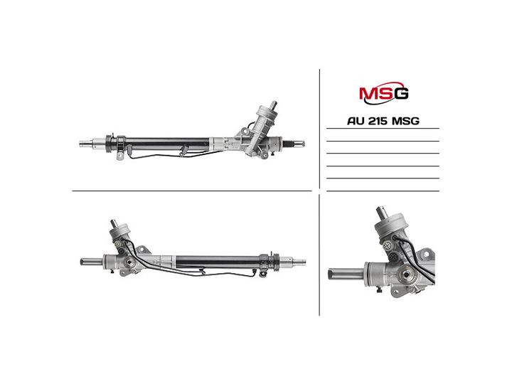 Рулевая рейка с ГУР Audi A6 97-04 MSG AU215 - изображение 1