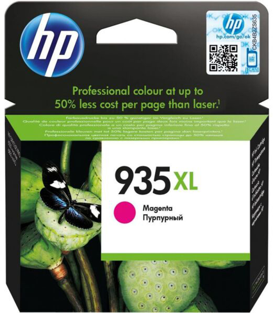 Tusz HP No. 935XL OfficeJet Pro (C2P25AE) Magenta - obraz 1