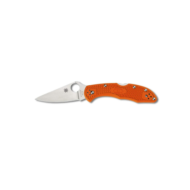 Ніж Spyderco Delica 4 Flat Ground Orange (C11FPOR) - зображення 1