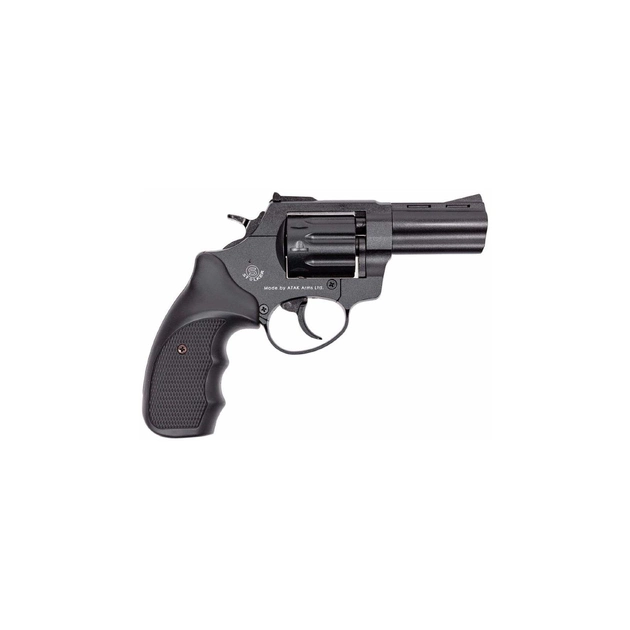 Револьвер под патрон Флобера Stalker S Black 3". Барабан - силумин (ZST3B) - изображение 2