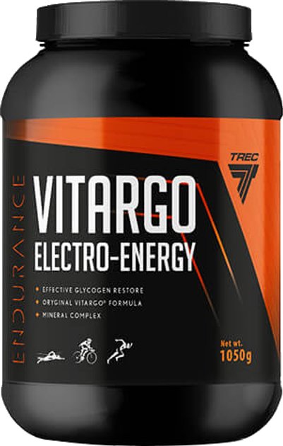 Elektrolity Trec Nutrition Vitargo Electro Energy 1050 g Cytryna-Grejpfrut Jar (5902114040338) - obraz 1