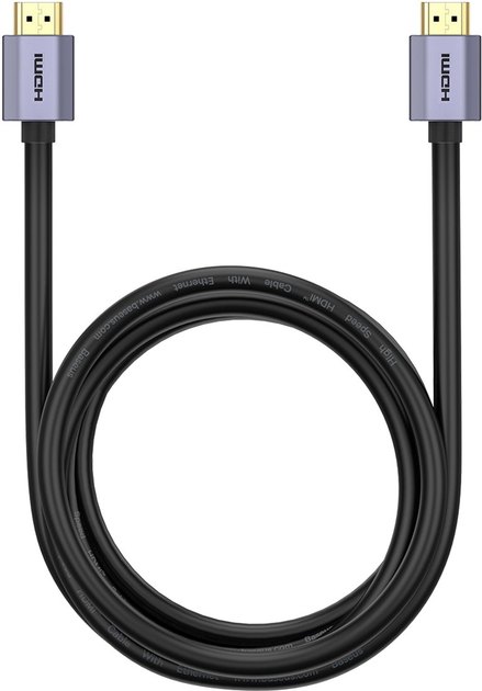 Фото - Кабель BASEUS   HDMI M - M, 3 м, V2.0 4K, High Definition Series Graphene Black  (WKGQ020301)