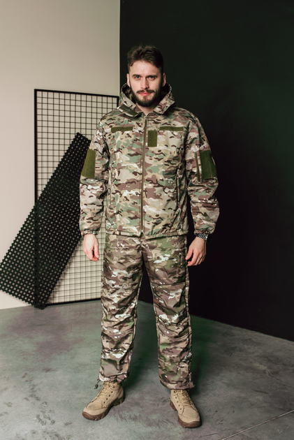 Зимовий теплий костюм куртка та штани чоловічий Туреччина ЗСУ Мультикам 8963 M - зображення 2