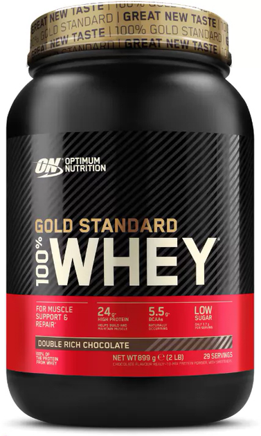 Białko Optimum Nutrition Whey Gold Standard 899 g Jar Cookie Cream (5060469989198) - obraz 1