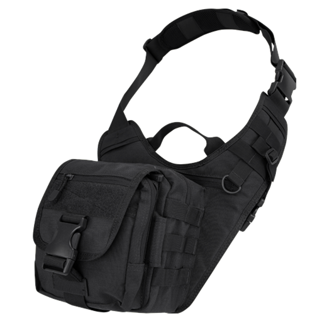 Тактична сумка плечова Condor 156: EDC Bag Чорний - зображення 1