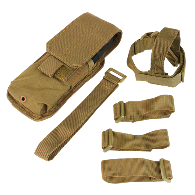 Подсумок на приклад Condor M4 Buttstock Mag Pouch MA59 Coyote Brown - изображение 1