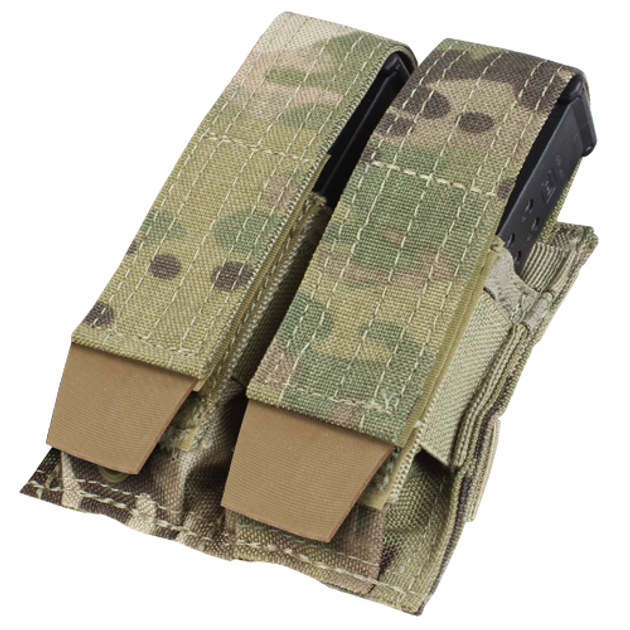 Підсумок для магазинів пістолетних молл Condor Double Pistol Mag Pouch MA23 Crye Precision MULTICAM - зображення 1