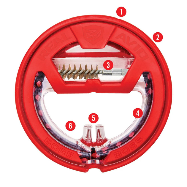 Протяжка Real Avid Bore Boss AVBB .22/.223/.225/5.56мм - зображення 1